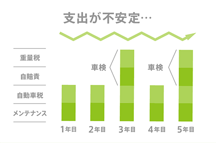 支出が不安定…